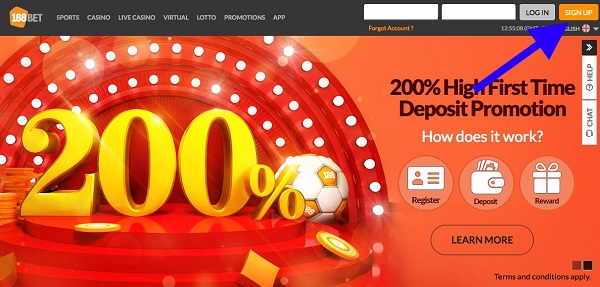 Cara membuat akun Wala Meron di 188BET