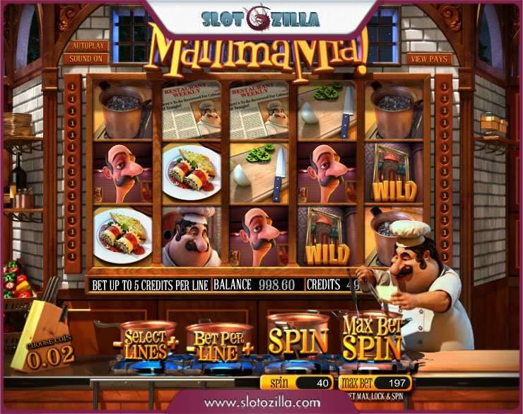 Mamma Mia – Permainan slot bertema memasak terbaik di Casino