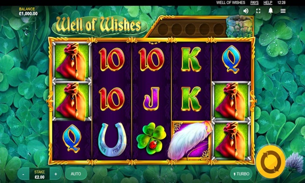 Permainan slot Well of Wishes – Menemukan keberuntungan dengan semanggi berdaun empat