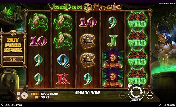 Voodoo Magic - Aktifkan kutukan misterius dari rawa yang menyeramkan