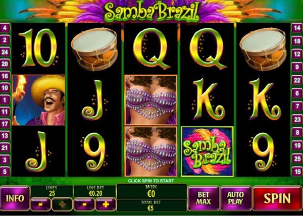 Jelajahi Samba Brazil – Permainan Slot dengan bonus 2100x