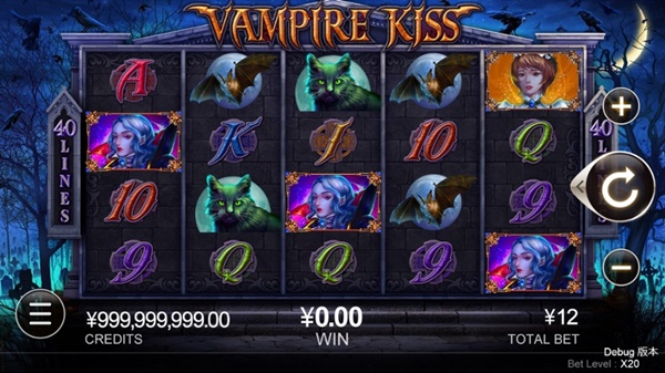 Petunjuk untuk memainkan Vampire Kiss - Game Slot Klasik di Kasino
