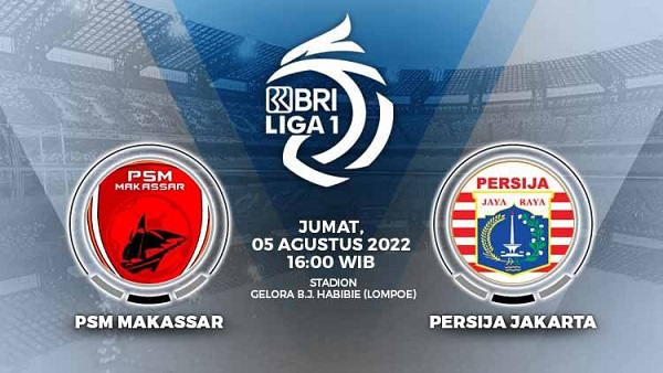 Prediksi PSM vs Persija pukul 4 sore pada tanggal 5 Agustus – La Liga 1 pertandingan