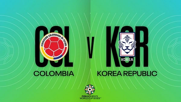 Prediksi Colombia vs South Korea 09h00 pada 25/07 FIFA Women's World Cup 2023