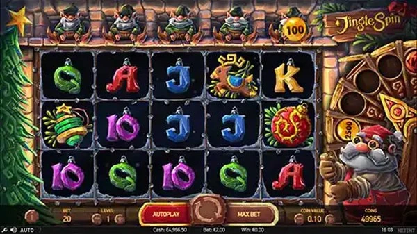 Jingle Spin: Game Slot Meriah dengan Kemenangan yang Menyenangkan!"