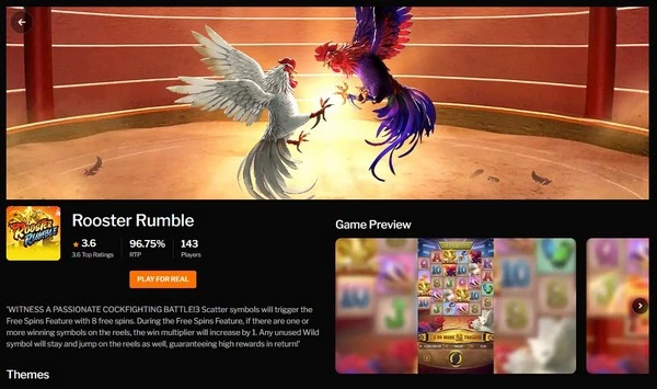 Rooster Rumble: Petualangan Slot Bertema Sabung Ayam Terbaik