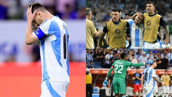 Perjuangan Messi Membayangi Kemenangan Argentina di Perempatfinal Copa America