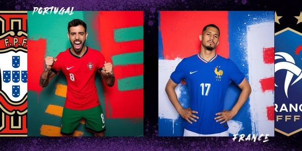 Prediksi Portugal vs France 02:00 6 Juli Euro 2024 - Perempat Final