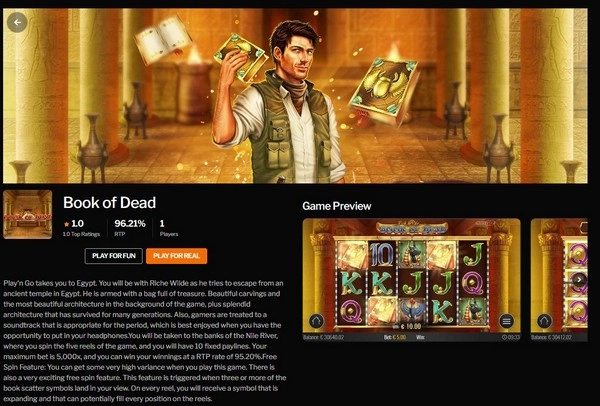 Jelajahi Kekayaan Mesir Kuno dengan Book of Dead