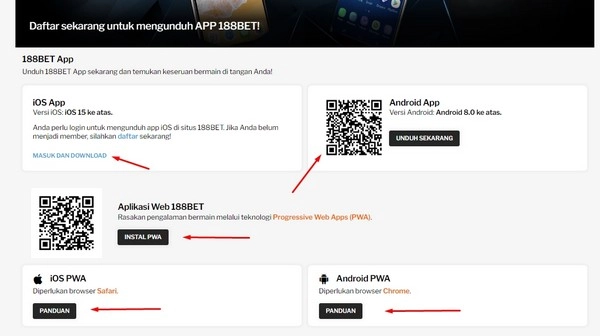188BET Mobile – 188BET APK Terbaru 2025