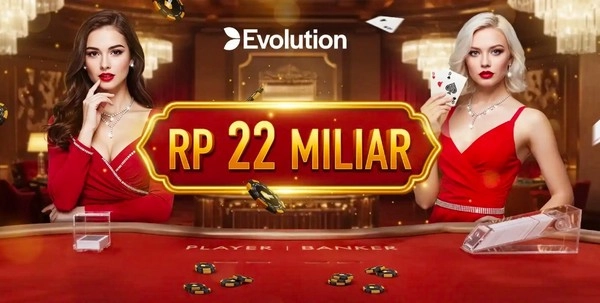 Promosi Evolution Baccarat Bet & Win